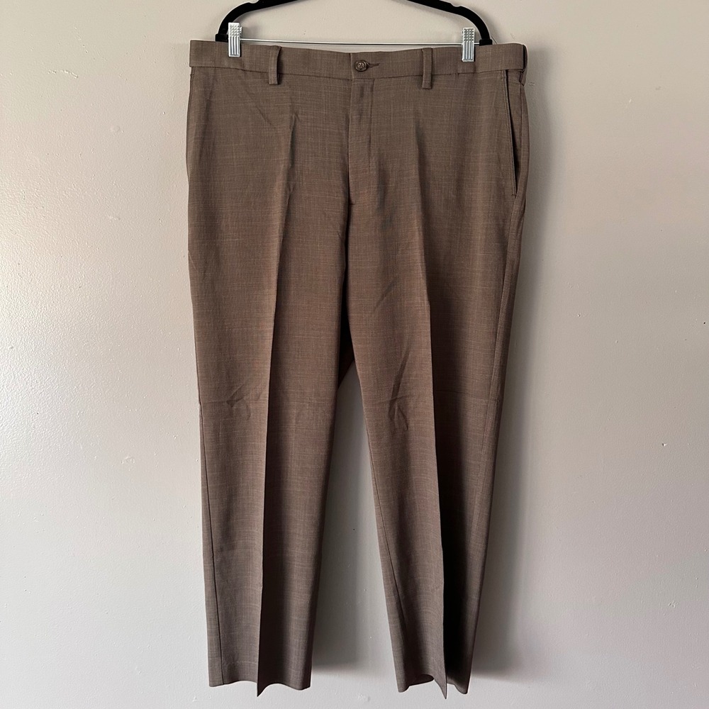Savane Men's Brown Dress Pants